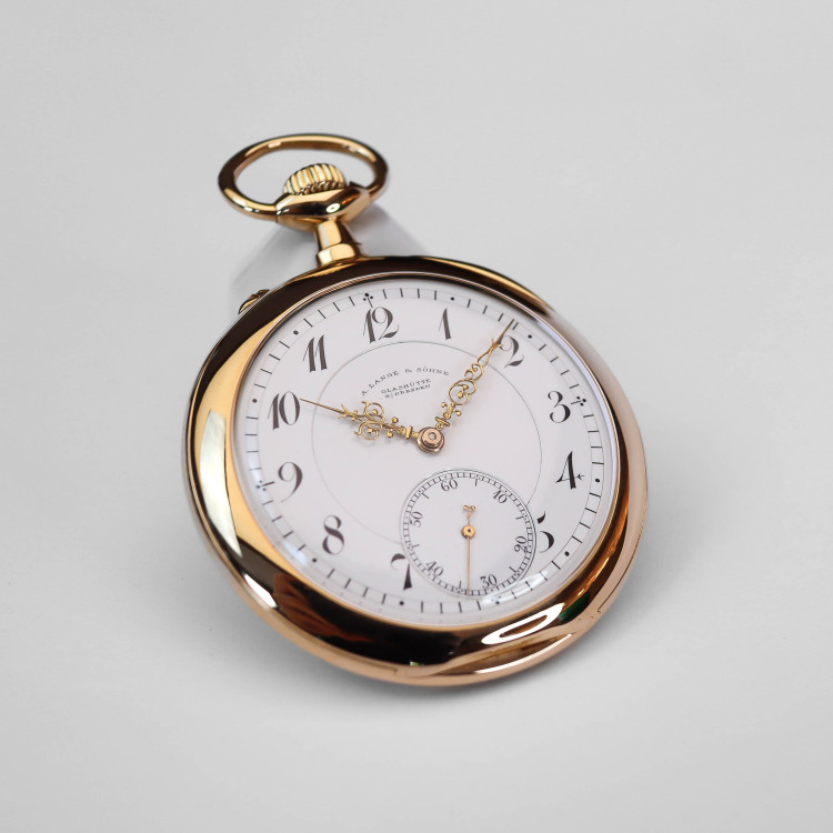 A. Lange & Söhne Lepine Taschenuhr Gelbgold - Bild 5 